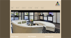 Desktop Screenshot of khghotels.com